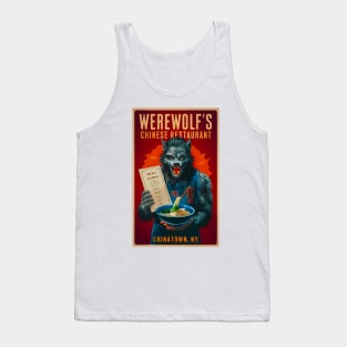 Werewolf's Chinese Restasurant - Design 4 Tank Top